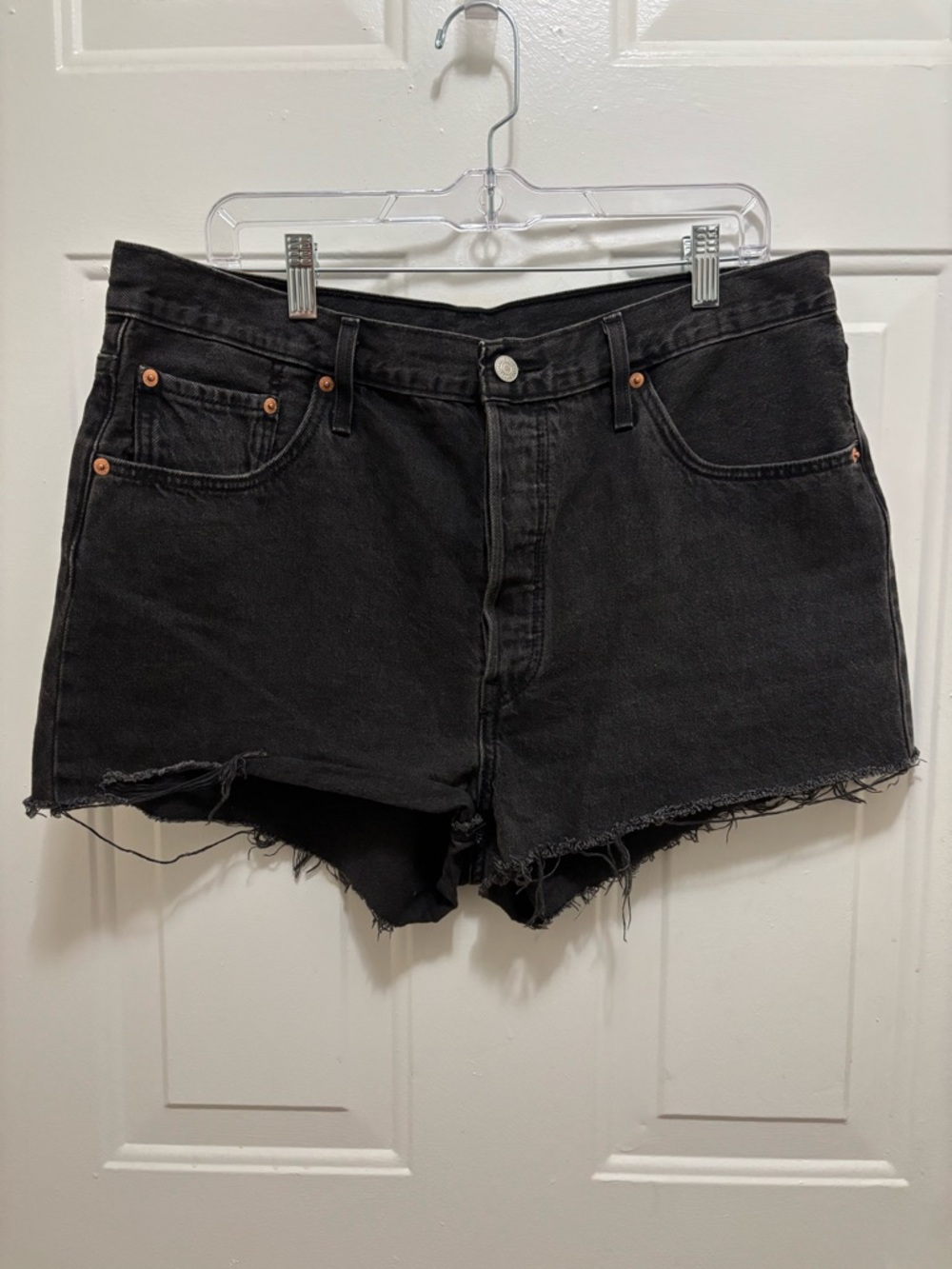 Levi's 501 Original Shorts- Lunar Black